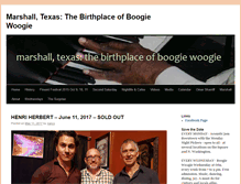 Tablet Screenshot of boogiewoogiemarshall.com